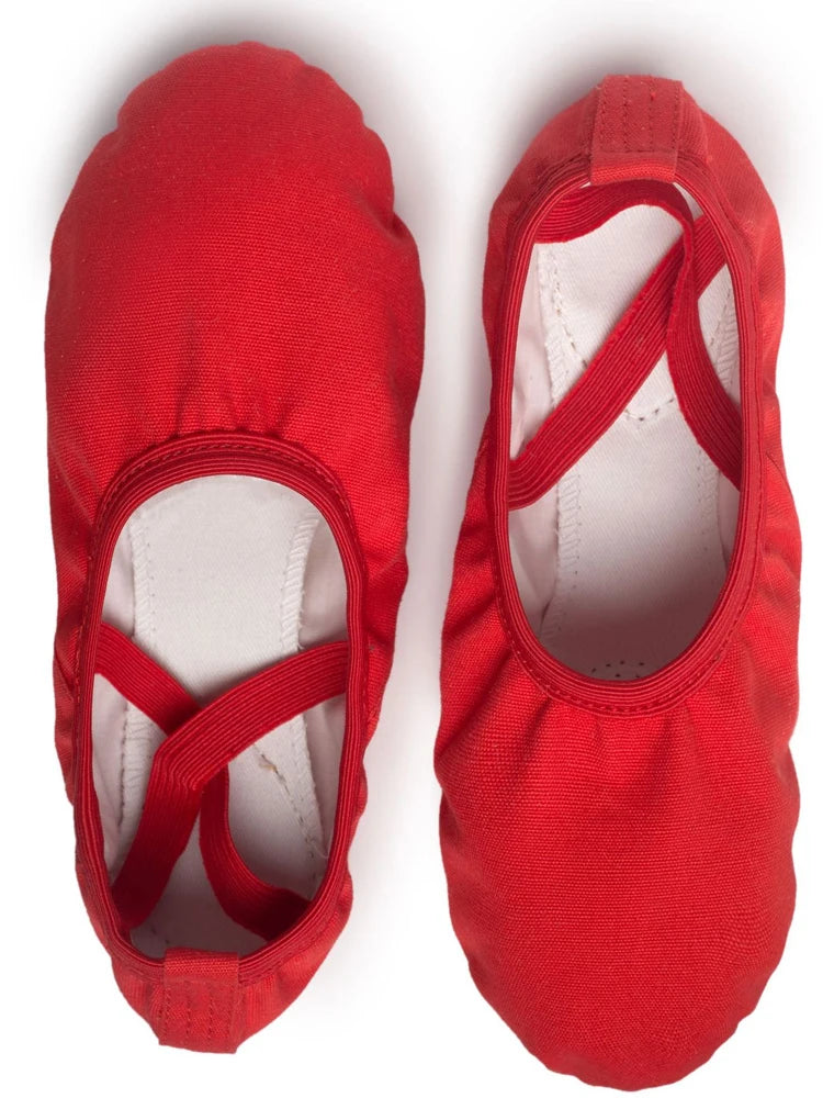 Dance shoes for girls, children, soft sole, girls' practice shoes, no laces, cat claw style, ballet new style