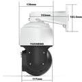 360X ZOOM IMX415 4K 8MP 30fps POE Temperature Display RTMP High Speed Dome PTZ Wiper IP Camera ONVIF Absolute Move Hikvision