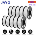 JAYO pla plus petg High speed matte PETG APLA 10Rolls  filament 175mm no bubbles smooth multiple colors optional for 3D printing
