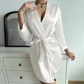 Pajamas women summer European and American ladies lace-up | SAMAG