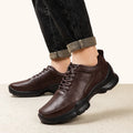 Men's Height Increase Shoes Calfskin for All-Day Wear Business Casual Elevator Shoes Height Increasing 6cm Hidden Heel Shoes