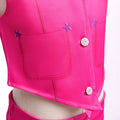 Summer Rose Pink Sleeveless Girl Cosplay Outfit Star - View 5 | SAMAG