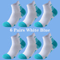 6 Pairs Marathon Running Socks Men Professional Sport | SAMAG
