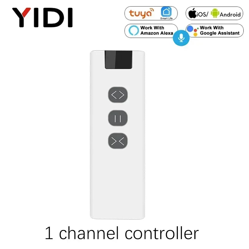 Customized Smart 25mm Curtain Motor Electric Roller Blinds Shutter Tubular Motor 38mm Tube Tuya Wifi Curtain Switch Moudle Alexa