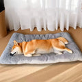 Large Plush Dog Bed Sofa Thickened Super Soft Polyester Pet Mat Dog Crate Mat Bed For Small Medium Large Dog Bed