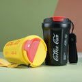 Thermos Coffee Mug Leakproof Vacuum Double Wall Travel Coffee Cup Portable Belt Cup Stainless Steel Mug