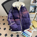 2025 Winter new style Men's Thicken Warm fashion Parka Jackets  Men's Casual Coats Hooded Windbreak Cotton Padded Down Jacket