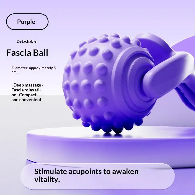 Handheld Roller Massager Use Point Massage Body Fatigue Promote Massager Yoga Ball Arm Leg
