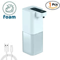 USB Rechargeable Automatic Foaming Soap Dispenser, Touchless Sensor Foam Dispenser 320ml Wall Mount Gift for Home Kitchen