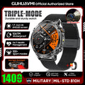 TANK Ultra 1400mAh Battery Military Smart Watch 10ATM Waterproof Heart Rate Tactical LED Flashlight Men - Visuel 23 | SAMAG