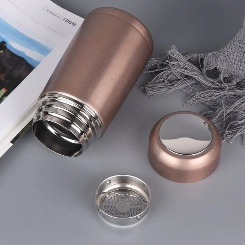 350ML Mini Cute Coffee Vacuum Flasks Thermos Stainless Steel Travel Drink Water Bottle Thermoses Cups and Mugs
