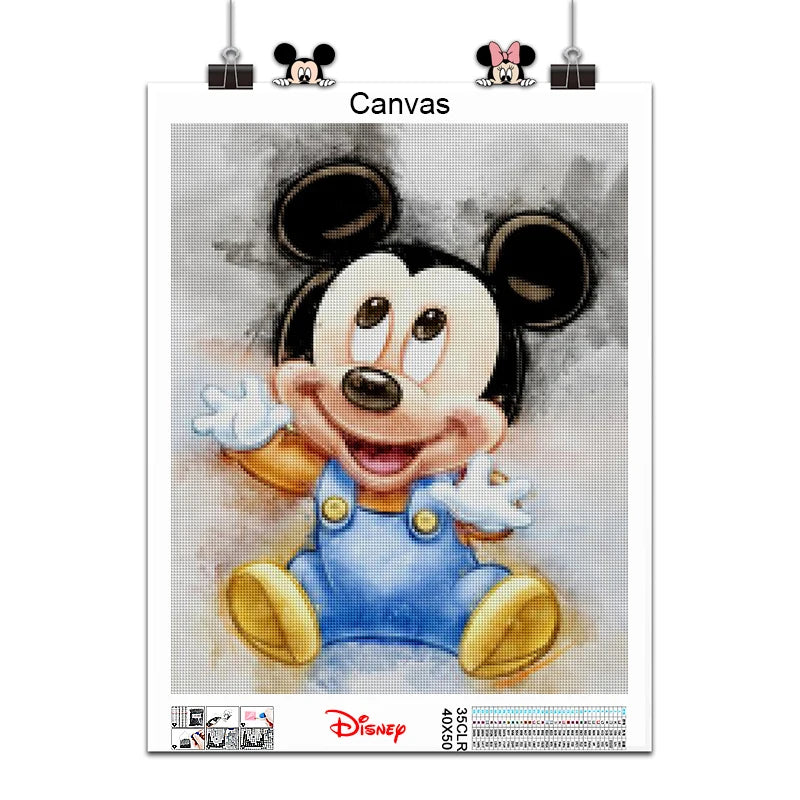5D DIY Diamond Painting Disney Girl Cute Mickey Mouse Dumbo Home Decor Full Round&Square Diamond embroidery Cross stitch mosaic