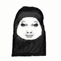 3D Funny Pattern Mesh Face Mask Head Cover Party Halloween Cosplay Props UV Protection Shield Ronaldo Pattern