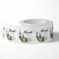 /roll 1 inch Green Floral Thank You Stickers for Gift - View 2 | SAMAG