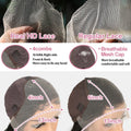 40 44 Inch Curly Highlight Wig Human Hair Deep Wave 13x6 HD Frontal Wig 4/27 Honey Blond 13x4 Water Wave Lace Front Wigs Raw Human Hair Wigs For Black Women 250% Pre Plucked Natural Hairline