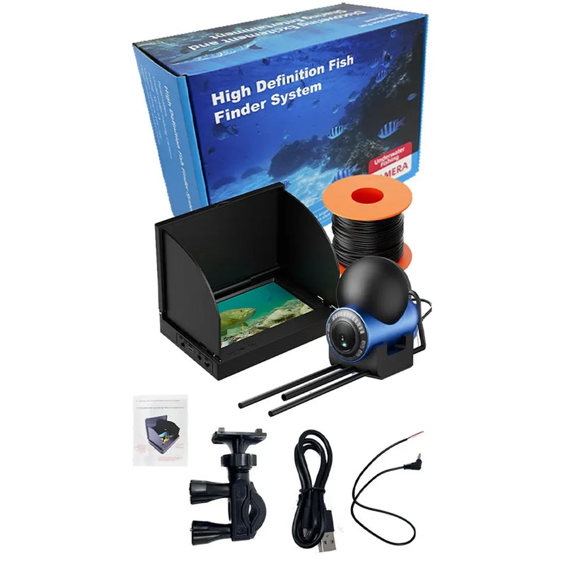 4.3inch HD Screen Fish Finder 15M 20M 30M 50M 220° Wide | SAMAG