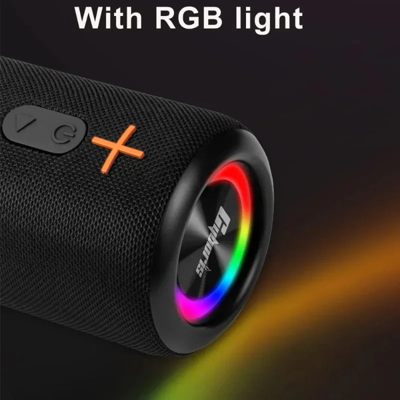 2 in 1 Separable Bluetooth Speaker BT5.3 with Subwoofer 360° Stereo Surround Wireless Sound Box TF Card Home Theater TWS Boombox