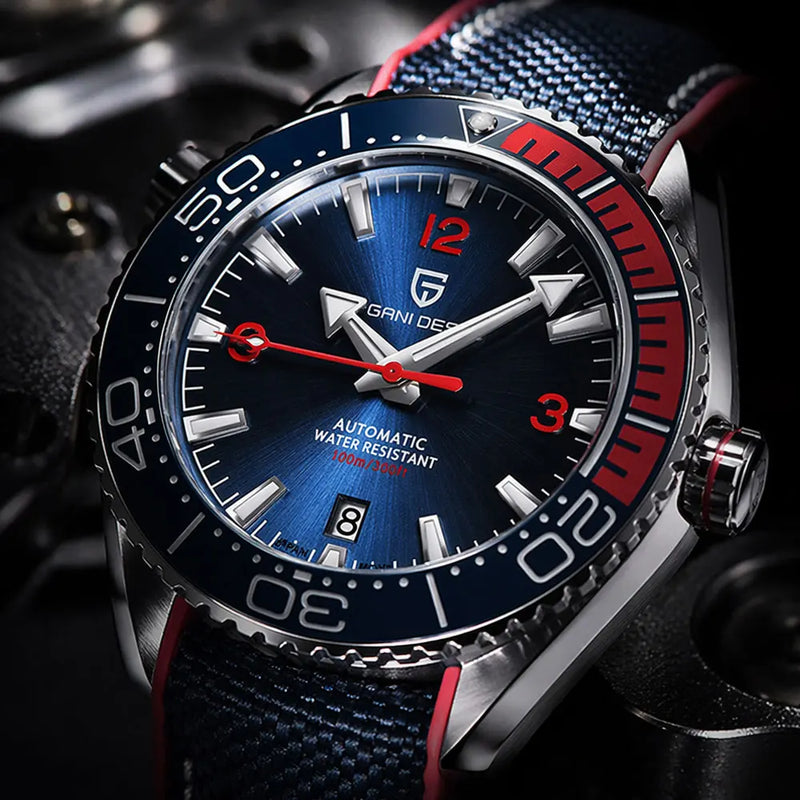 PAGANI DESIGN Classic Luxury Men Mechanical Wristwatch Sapphire Glass Clock Top Brand Stainless Steel Waterproof Watch Men Gift