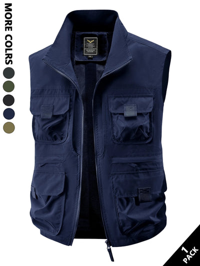 Men's Casual Work Vest, Windproof and Heat-Retaining | SAMAG