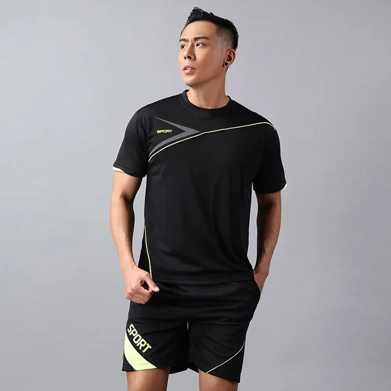 New Running Shorts Men Striped Printing Loose Basketball Sport Gym Breathable Shorts Fitness Training Workout Bottom Male