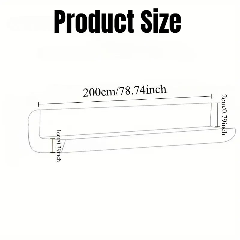 1PC Table Corner Safety Bumper Strips Children's Table Corner Edge Anti-collision Strip Soft Foam Protection Strip