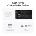 Keychron Q6 HE 8K Magnetic Switch Keyboard Full-size Layout Hall Effect Program Gaming Custom Wired Keyboard