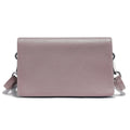 Zency New Soft Plain Color Leather Bag Multiple Pockets Women's Bag Genuine Leather Shoulder Crossbody Versatile Commuting Bag