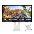 Kuycon G32P 32 Inch Computer Monitor 6K UHD IPS PC Display 500 Nits Contrast Rate 2000:1 Desktop Screen 99%sRGB Aluminum Alloy