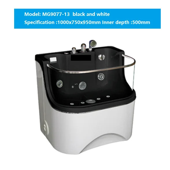 Dog Spa Bathtub with Ozone Pet Multifunctional Bathtub Adjustable Dog Surfing and Grooming Bathtub for Pet Spa