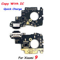 New For Xiaomi 10T 9T 10 11T Pro 12T 10 Lite USB With Micro Charging Port Charger Dock Flex Cable With IC Microphone Board