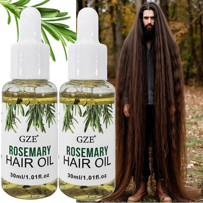 GZE Rosemary Oil For Hair Scalp All Type & Texture | SAMAG