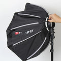 Triopo KX90 90cm KX65 65cm Speedlite Octagon Umbrella Softbox Outdoor Flash Soft Box for Godox V1 Speedlite Softbox ﻿