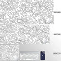Computer Mouse Pad Strata Liquid Gaming PC Deskmat Laptop Pc Accessory Non-slip soft Mat XXL size Mousepad Large 900x400 Mats