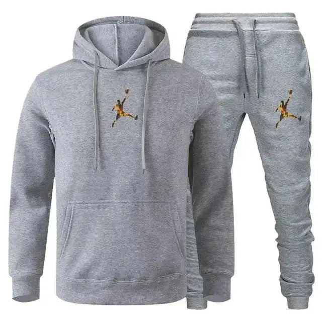 Pull à capuche et pantalon de jogging pour hommes et femmes ensemble deux pièces costume sportif hip hop - View 22 | SAMAG