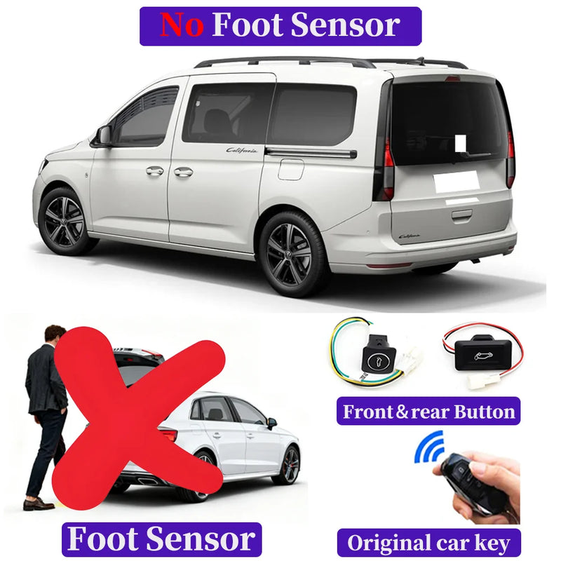 for Volkswagen VW Caddy SB Ford Transit Tourneo Connect 2020-2025 Car Automatic Power Liftgate Smart Electric Tailgate System