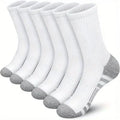 5 Pairs Men's Athletic Socks Sport Running Calf | SAMAG
