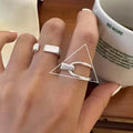 VENTFILLE 925 Sterling Silver Bow Tie Open Finger Ring For Women Gift Cute Design Fashion Jewelry Gift Wholesale