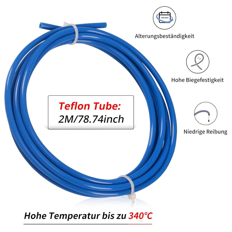 Creality 3D Printer Tube PTFE 1M/2M for 1.75mm Filament - Visuel 3 | SAMAG