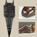 2026 new arrival Fashion Crocodile Belly Skin causal shoes men,male Genuine leather Sneakers 018