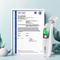 Cofoe 2 in 1 Digital Forehead & Ear Thermometer Non-Contact Medical Thermometer Baby/Adult  ±0.1℃ Temperature precise Measure