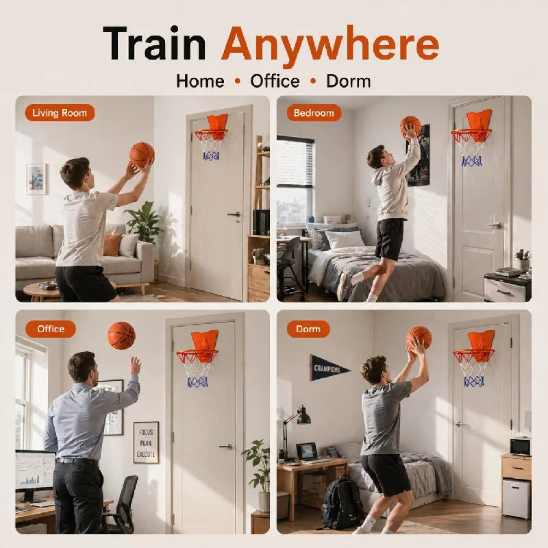 Ball Rubber None Unisex Basketball Mini Hoop Markdown | SAMAG