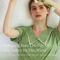 SUJIIN Womens Pajamas Sets 2 Piece Short Sleeve Lounge Set Woman Modal Cooling Embroidery Thin  Pajamas 2026 Summer SH004