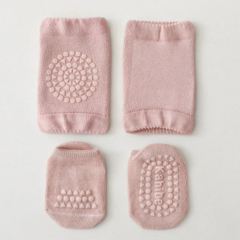 1 Set Baby Socks and Kneepads Non - Slip Children Boys - View 6 | SAMAG