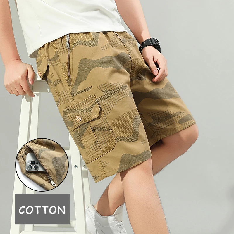 Men's Cargo Shorts Hiking Running Light Weight Summer | SAMAG