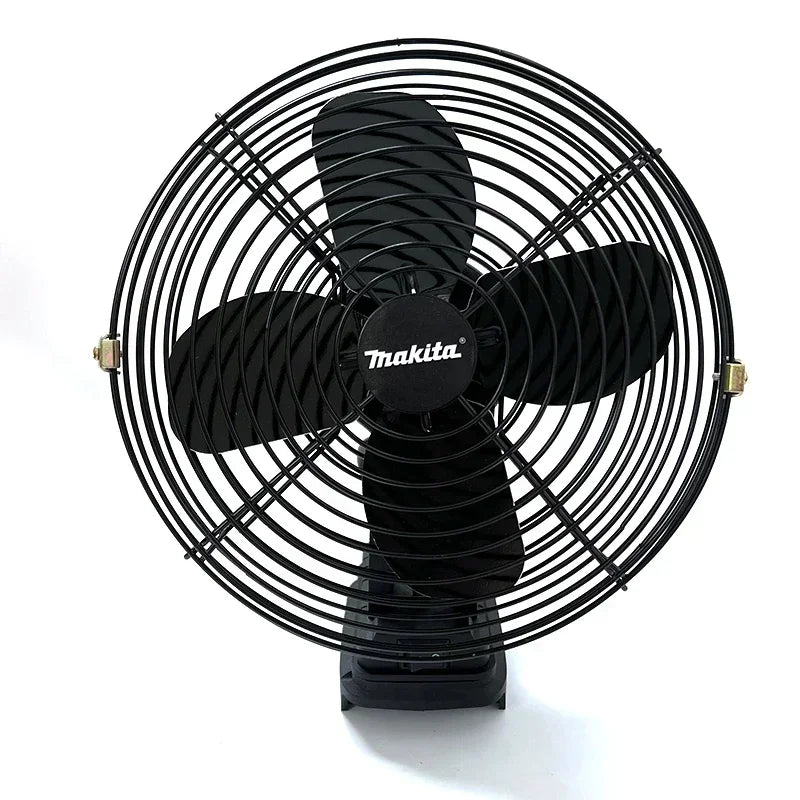 Makita 8 Inches Portable Camping Fan Wireless Outdoor Fishing Desktop Metal Strong Wind Fit 18V 20V Battery - View 5 | SAMAG