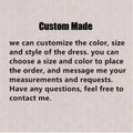 Customized Square Neck Thick Strap Sparkly Ball Gown - View 5 | SAMAG