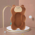 Infant Daily Bath Accessory Non Slip Bathtub Mat Soft Animal Pillow Safety Support Cushion For Newborn Shower And Body Washing