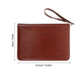 Business Portfolio Binder with Zipper Refillable Loose Leaf Cover Organizer for Office Meetings Note Taking Document Storage