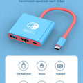3-in-1 USB C to HDMI 4K HUB Type C Adapter Thunderbolt 3/4 100W PD USB 3.0 Docking Station for Switch MacBook Laptop Phone