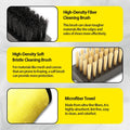 New Dry Cleaning Set for White Shoes 150ml Water-Free Foam Sneaker Cleaner with Brush and Cloth All in One Shoe Kit for Shoes